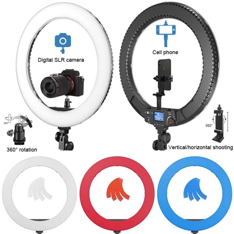 Pixel-R60C-60W-Live-Photography-Video-Remote-Control-Ring-Fill-LightB-SetUK-Plug-Adapter-TBD0603882901C