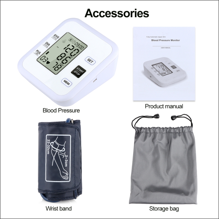 RZ205-Blood-Pressures-Automatic-Digital-Upper-Arm-Heart-Beat-Rate-Pulse-Monitor-Meter-Tonometer-Equipment-Sphygmomanometer-SYA002800