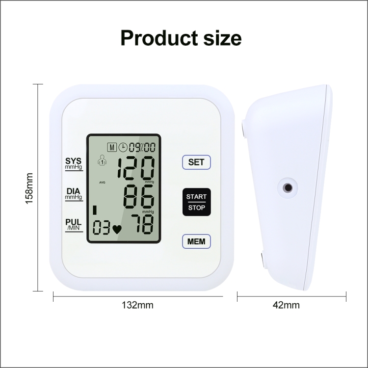 RZ205-Blood-Pressures-Automatic-Digital-Upper-Arm-Heart-Beat-Rate-Pulse-Monitor-Meter-Tonometer-Equipment-Sphygmomanometer-SYA002800