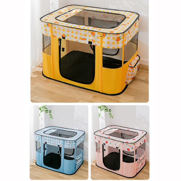Rectangular-Foldable-Pet-Fence-Dog-and-Cat-Litter-Pet-Delivery-Room-LYellow-Carrot-TBD0602550402A