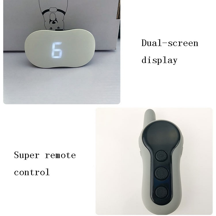 Remote-Control-Dog-Training-Device-Bark-Stopper-Rechargeable-Collar-Waterproof-Electric-Shock-Vibration-Trainer-Specification-One-for-One-Random-Package-Delivery-TBD0563875901
