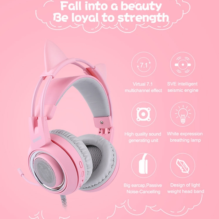 SOMIC-G951PINK-Head-mounted-71-Channel-Anchor-E-Sports-Game-Headset-WheatPink-TBD0602775101A