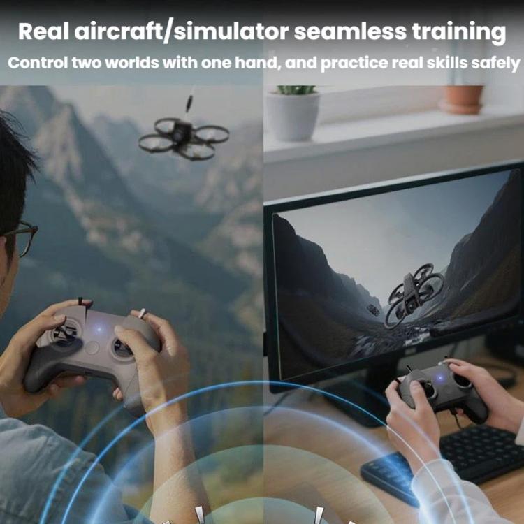 STARTRC-C8-ELRS-Remote-Control-Drone-Training-Aeromodelling-Remote-Control-Traversing-Aircraft-Simulator-Handle-Spec-Single-Handle-TBD0606386201