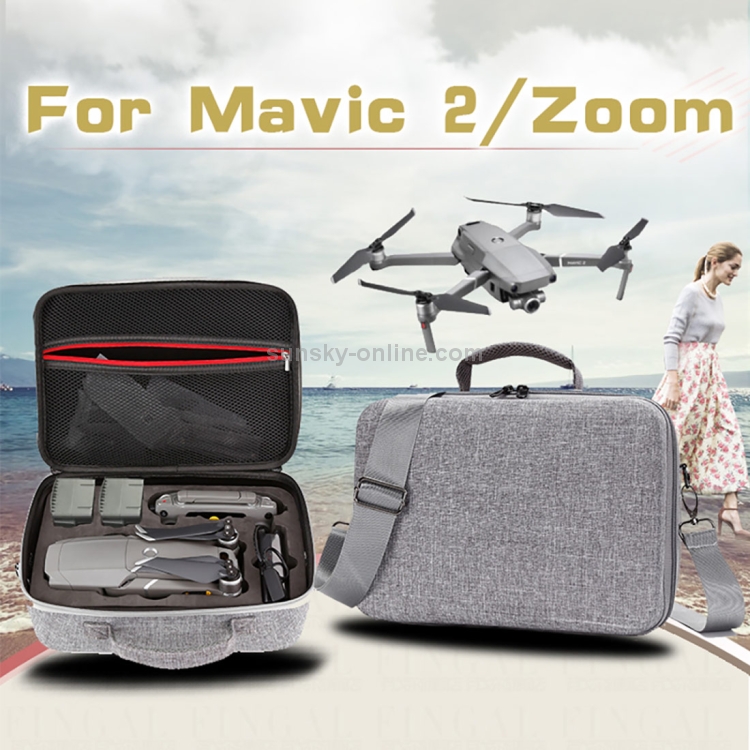 Shockproof-Waterproof-Portable-Case-for-DJI-Mavic-2-Pro-Zoom-and-Accessories-Size-29cm-x-195cm-x-125cmGrey-CHT0154H