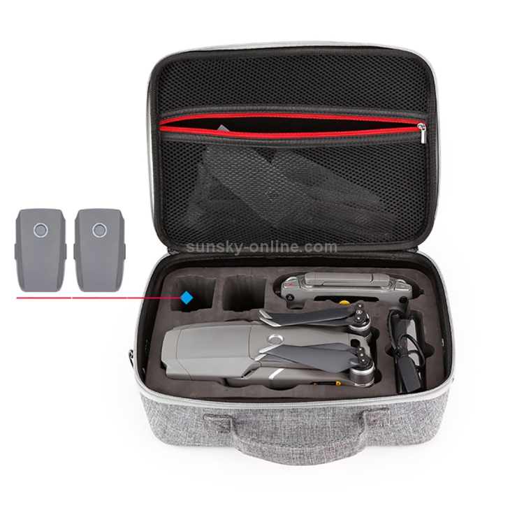 Shockproof-Waterproof-Portable-Case-for-DJI-Mavic-2-Pro-Zoom-and-Accessories-Size-29cm-x-195cm-x-125cmGrey-CHT0154H