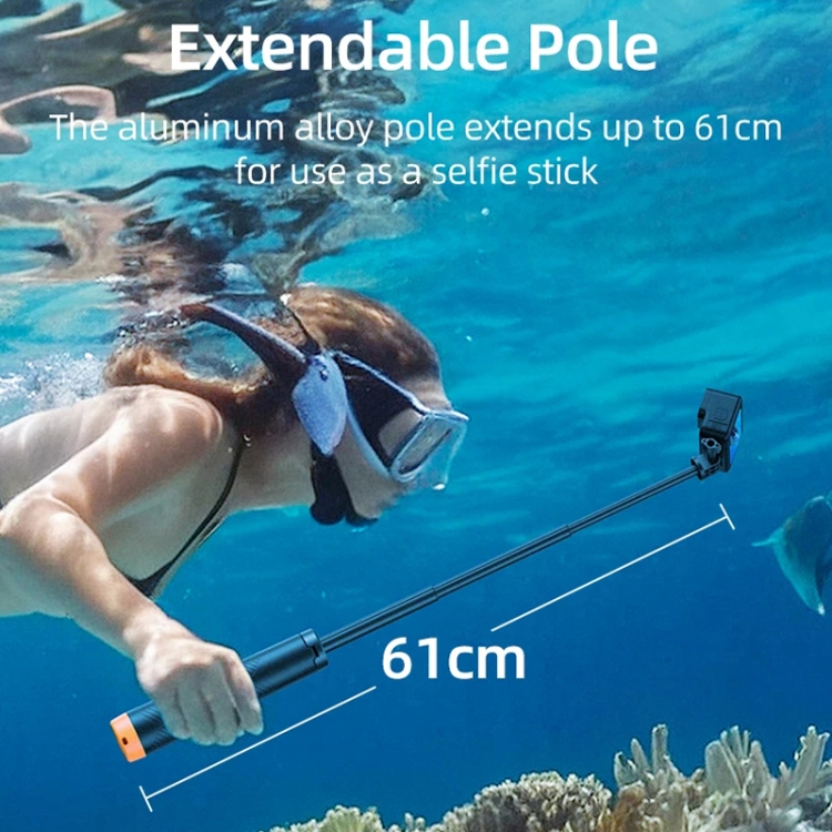 TELESIN-61cm-Underwater-Buoyancy-Bar-Retractable-Selfie-Stick-Tripod-For-GoPro-Insta360-DJI-OSMO-Action-Camera-TBD06052165