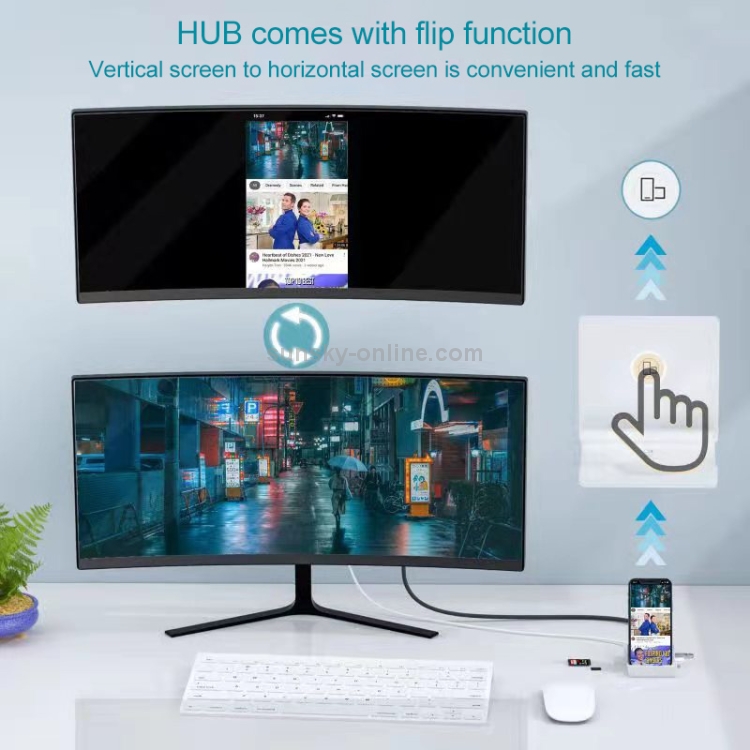 THT-020-1-Multi-functional-HD-Display-Screen-Converter-with-Charging-Base-PC1605