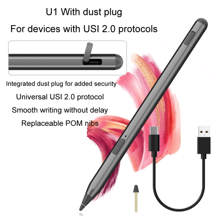 Tablet-Stylus-Pen-USI20-Protocol-Pen-Stylus-Anti-False-TouchGray-TBD0605594201A