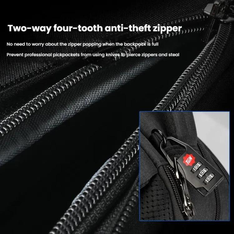 Tigernu-156-inch-Standard-Men-Anti-Theft-Laptop-Backpack-with-USB-Charging-Port-Headphone-Hole-Comfort-Shoulder-Straps-for-Travel-Work-CommuteBlack-TBD0605933301A