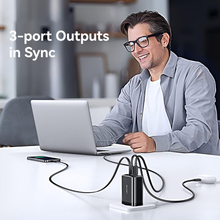 USAMS-CC299-65W-Fast-Charger-With-Retractable-USB-C-Type-C-Cable-EU-PlugBlack-EDA007944901A