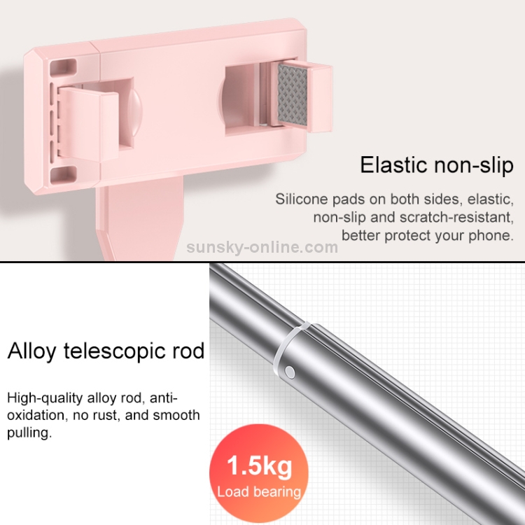 USAMS-US-ZB120-Second-generation-Telescopic-Folding-Live-LED-Ring-Fill-Light-Bracket-Black-MCP5586B