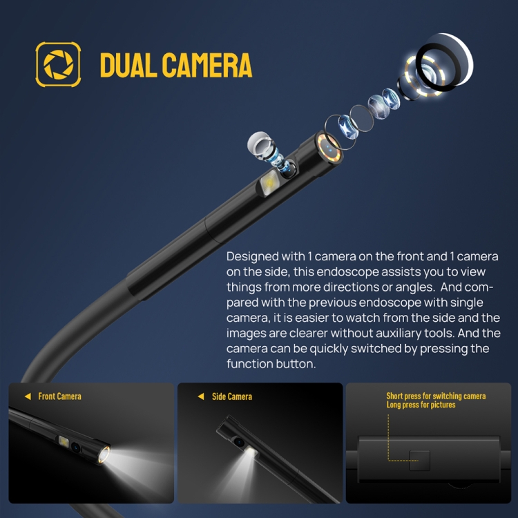 Ulefone-Endoscope-E2-IP67-Waterproof-Digital-Endoscope-for-Ulefone-Armor-9-9E-Power-Armor-13-16-Pro-18T-Armor-PadBlack-DE0021B