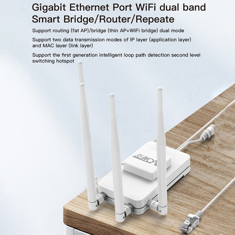 VONETS-VAR1200-H-1200Mbps-Wireless-Bridge-External-Antenna-Dual-Band-WiFi-Repeater-With-4-Antennas-DC-Adapter-Set-WR1006