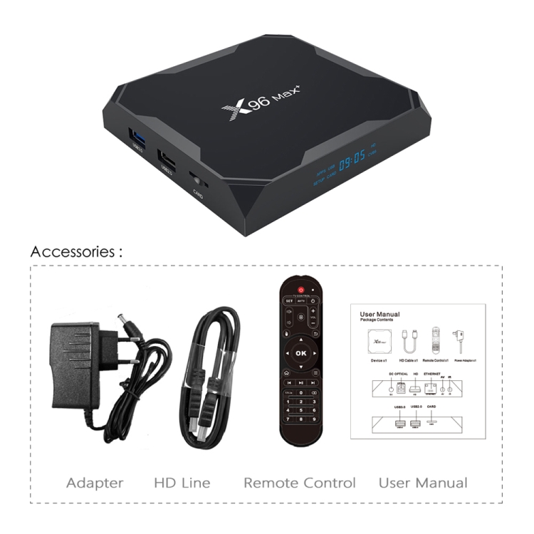 X96-max-4K-Smart-TV-Box-Android-90-Amlogic-S905X3-Quad-Core-Cortex-A554GB32GB-Support-LAN-AV-24G5G-WiFi-USBx2TF-Card-US-Plug-EDA00590802