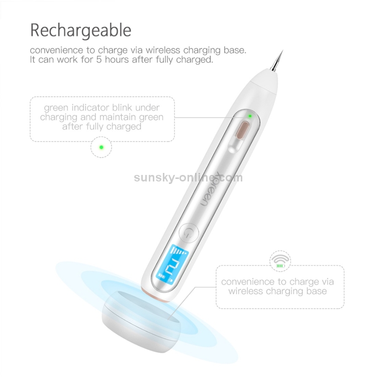 XPREEN-XPRE051-Professional-Wireless-Rechargeable-Mole-Freckle-Dark-Spots-Tattoo-Wart-Removal-Pen-Skin-Tag-Spot-Eraser-Pro-Beauty-Sweep-Spot-Pen-Kit-With-LED-Screen-SpotlightWhite-HCB8047W