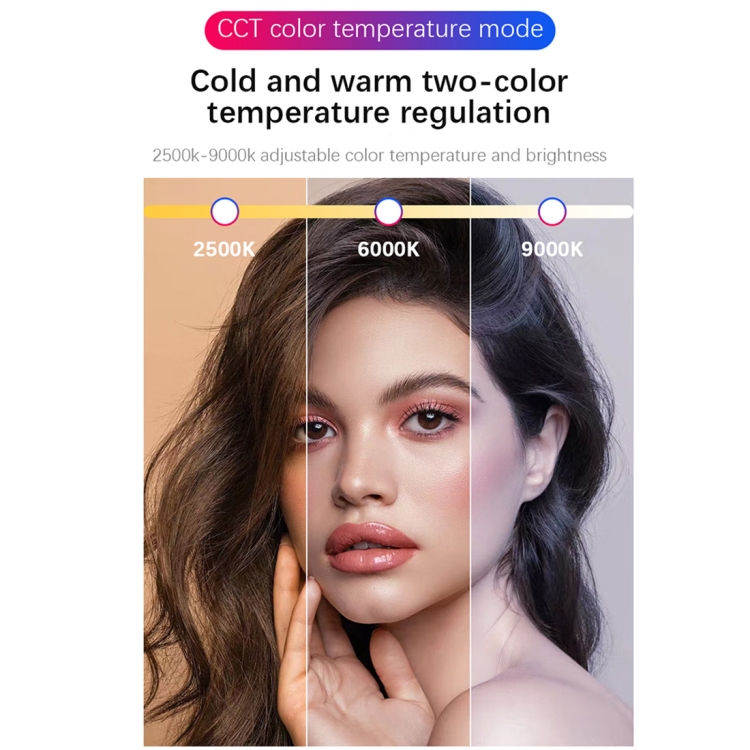 YELANGU-LW140RGB-140-LEDs-RGB-Studio-Light-Video-Photo-Fill-Light-Black-DCA2250B