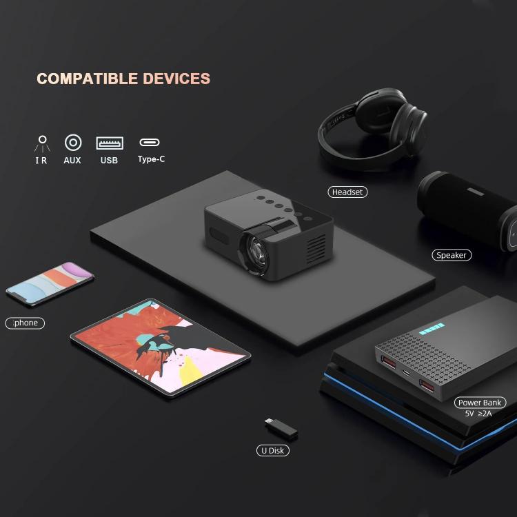 YT100-Suppor-1080P-Mini-Portable-Projector-WiFi-Wireless-Mirroring-For-IOS-Android-SmartphoneBlack-TBD0605644401A