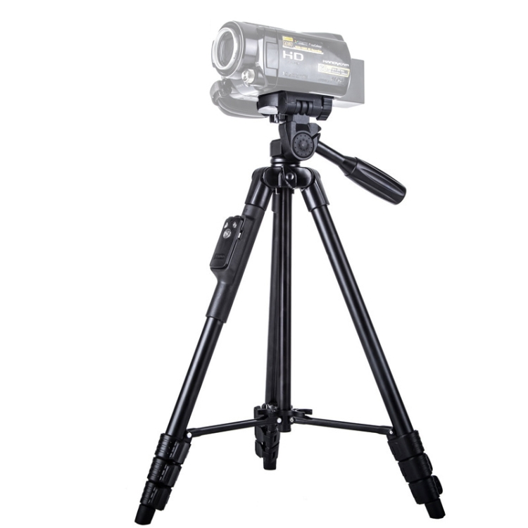 YUNTENG-VCT-5218-Aluminum-Tripod-Mount-with-Bluetooth-Remote-Control-3-Way-Head-Phone-Clamp-SYA0016817