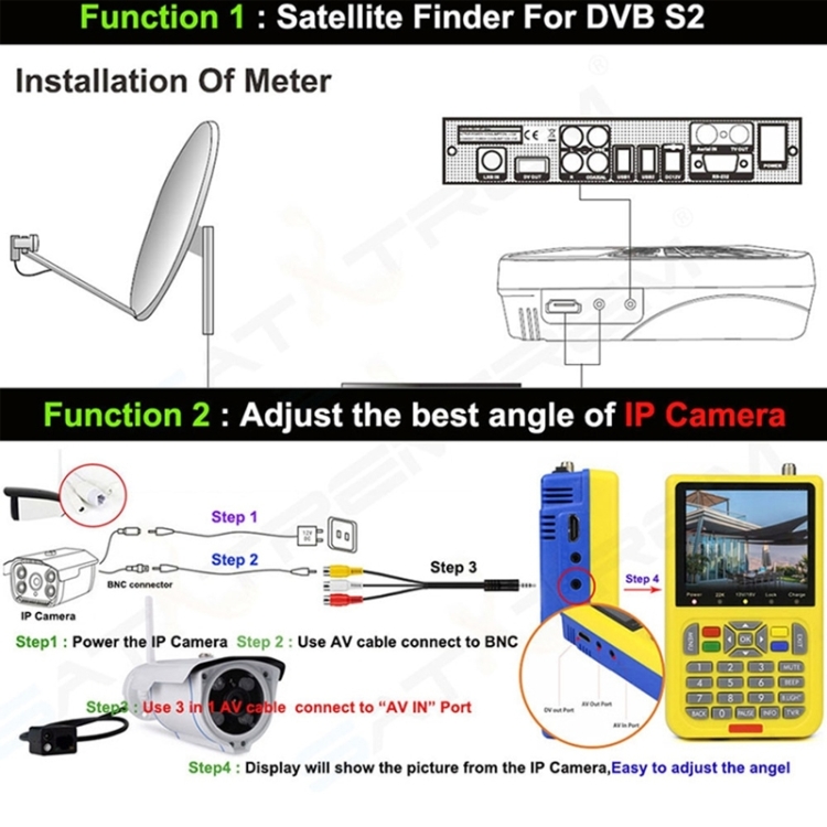 iBRAVEBOX-V8-Finder-35-inch-LCD-Colour-Screen-Digital-Satellite-Signal-Finder-Meter-Support-DVB-Compliant-Live-FTA-Plug-TypeEU-PlugYellow-EDA004294401B