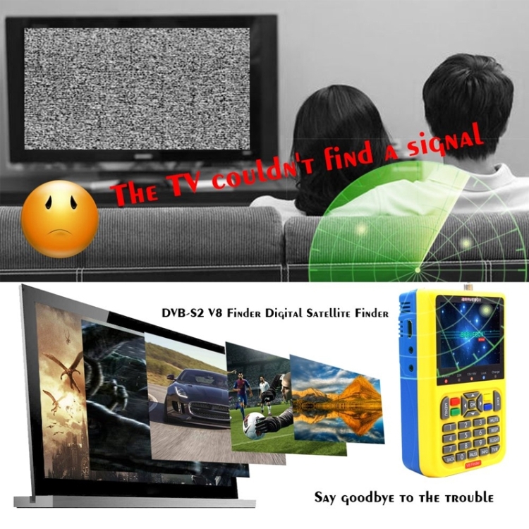 iBRAVEBOX-V8-Finder-35-inch-LCD-Colour-Screen-Digital-Satellite-Signal-Finder-Meter-Support-DVB-Compliant-Live-FTA-Plug-TypeEU-PlugYellow-EDA004294401B